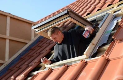 Pose de fenêtres de toit Velux à Champien
